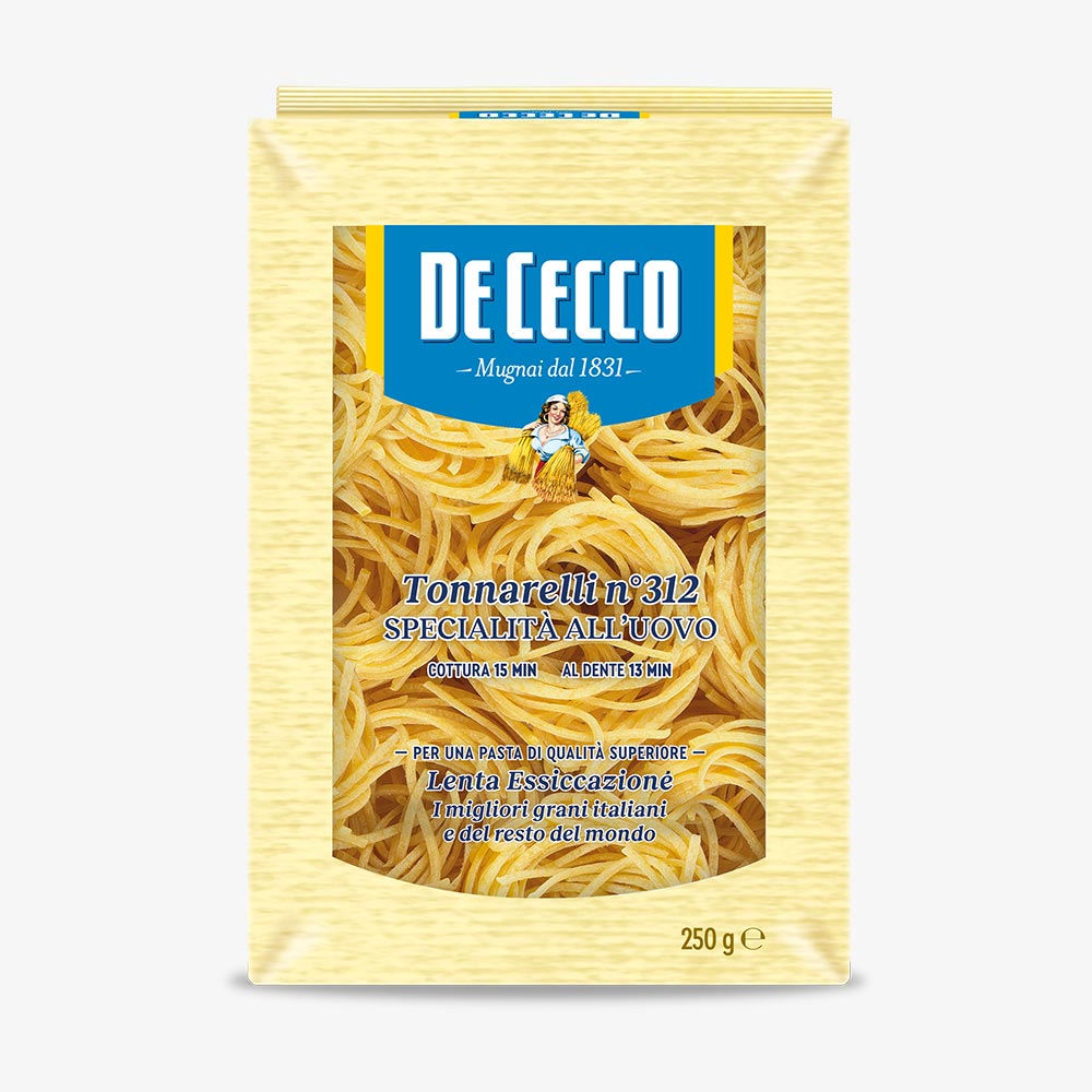 De Cecco, Le Specialità Tonnarelli All'Uovo n°312 - 250g