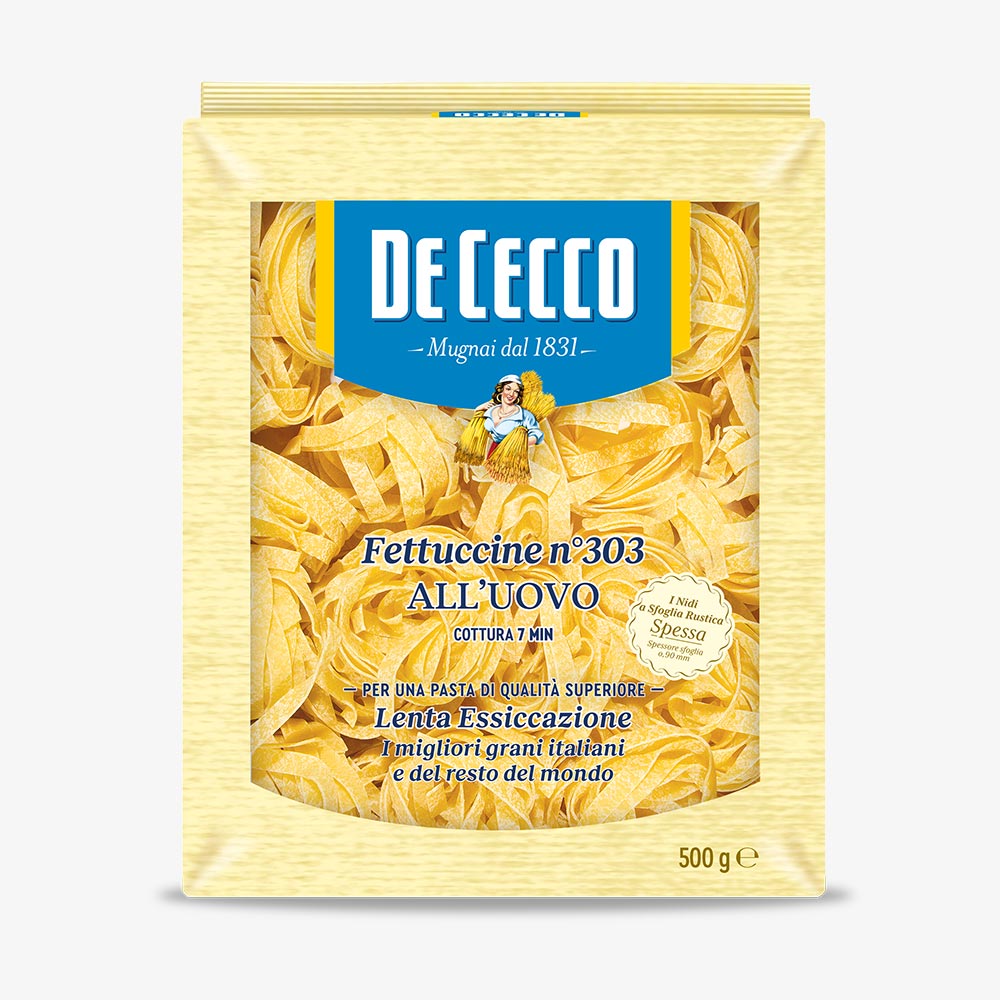 De Cecco Fettuccine all` Uovo n°303 - 500g