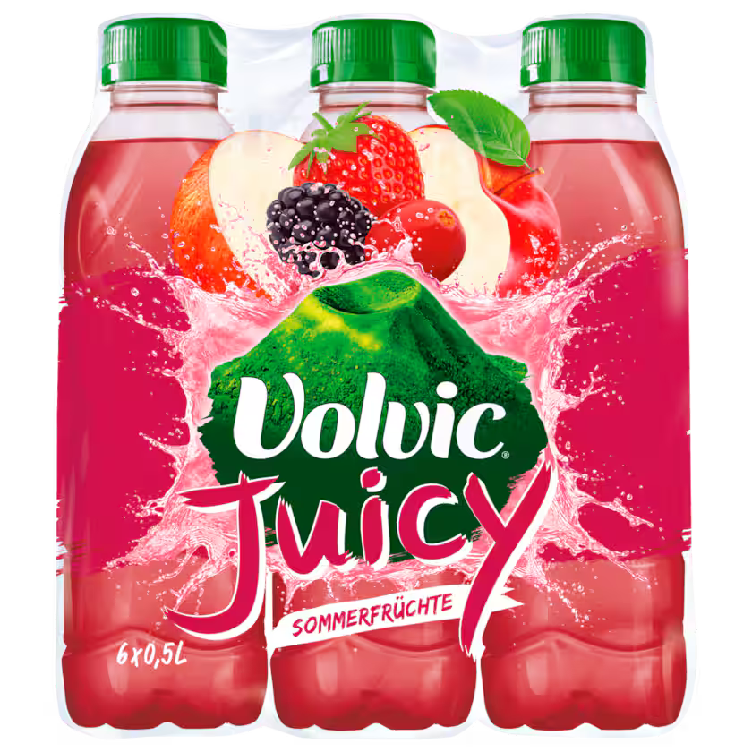 Volvic Juicy Berry 6x0,5l (EINWEG)