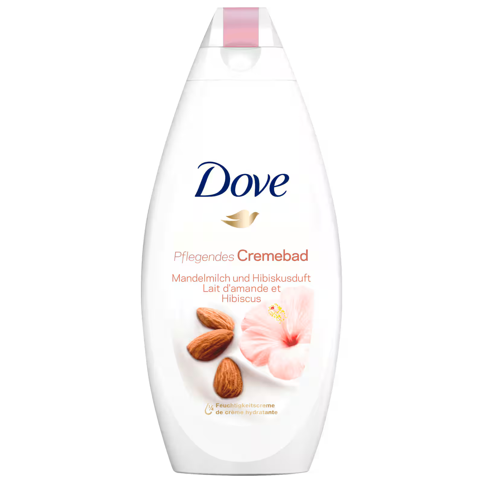 Dove Pflegendes Cremebad Mandelmilch und Hibiskusduft 750 ml