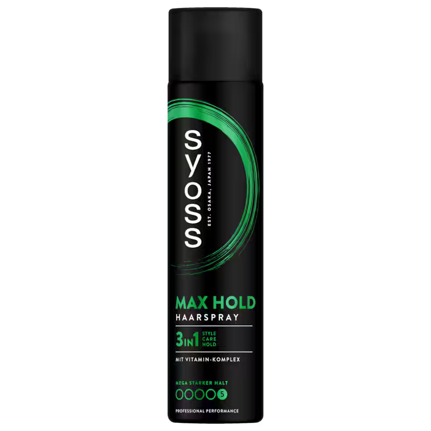 Syoss Haarspray Max Hold mega starker Halt 400ml