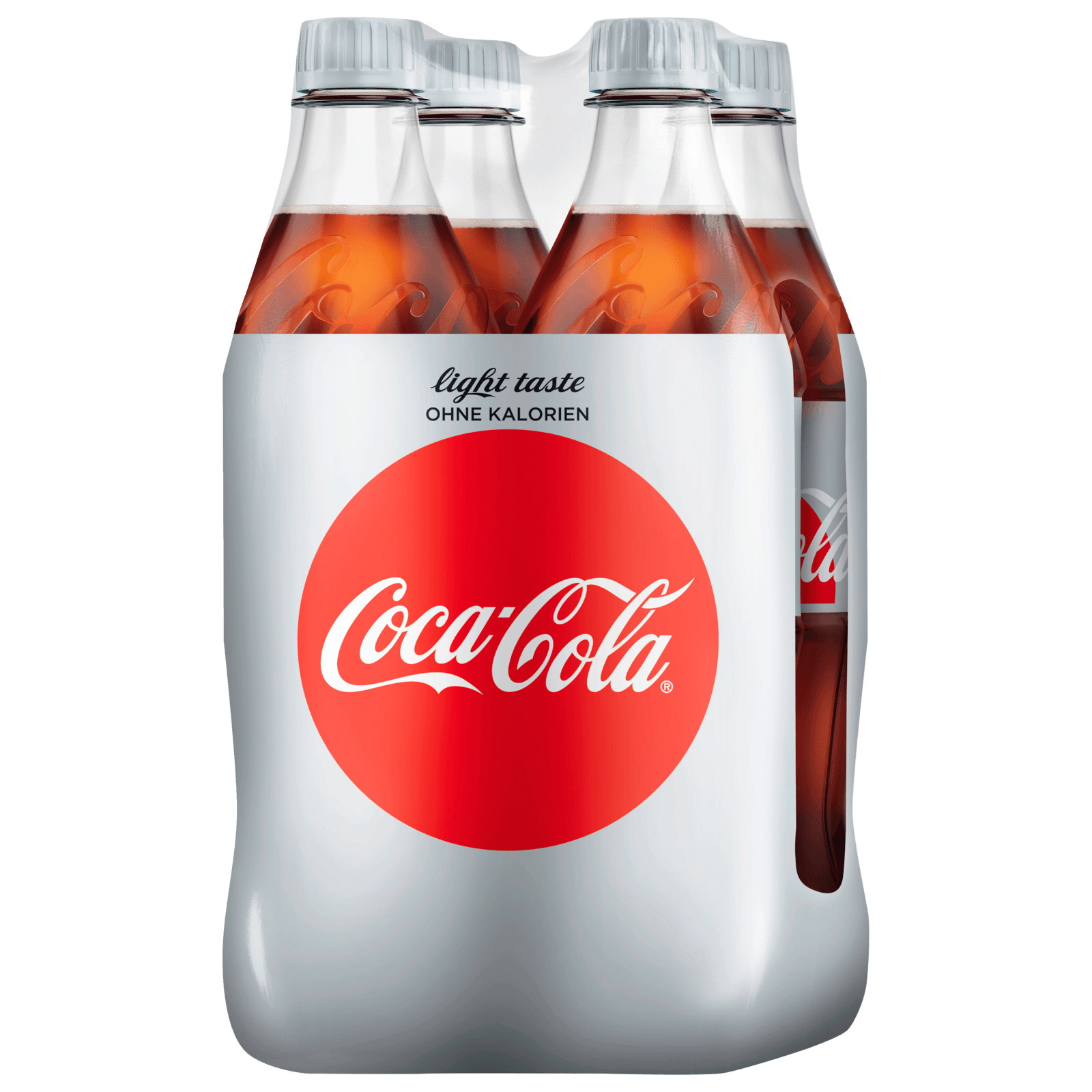 4x Coca Cola Light 0,5L PET - Mehrweg