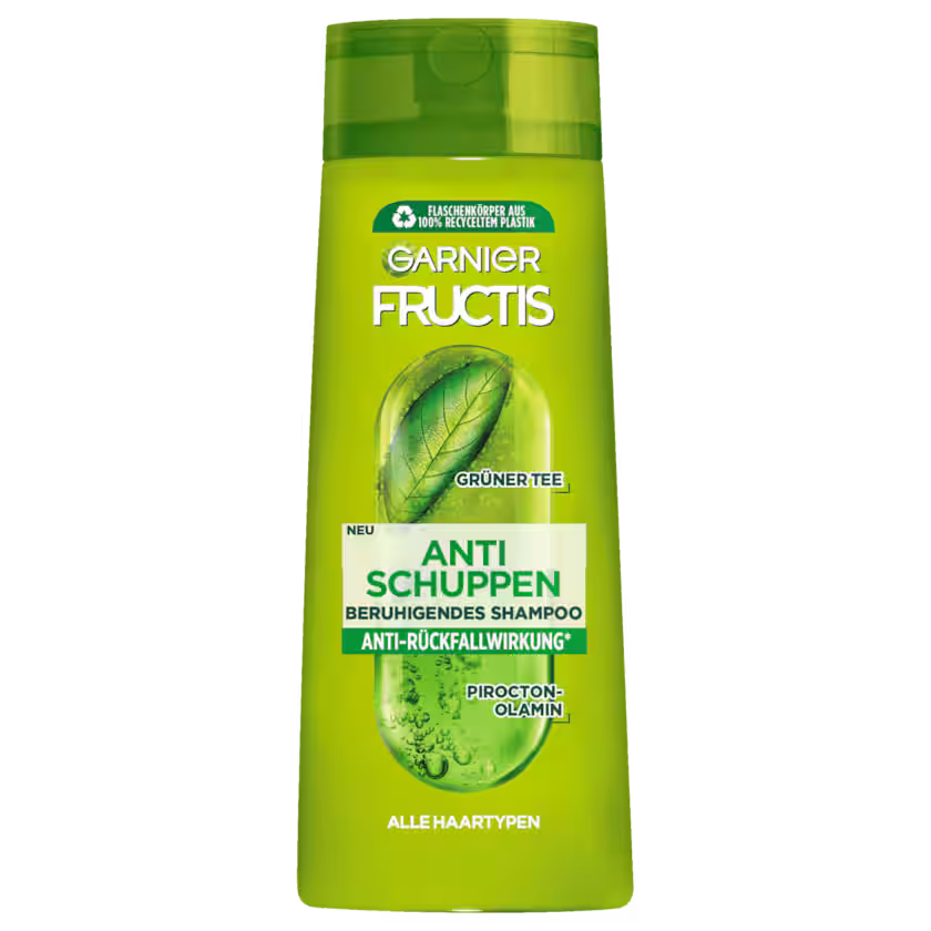 Garnier Fructis Anti-Schuppen Beruhigendes Shampoo Grüner Tee 250ml