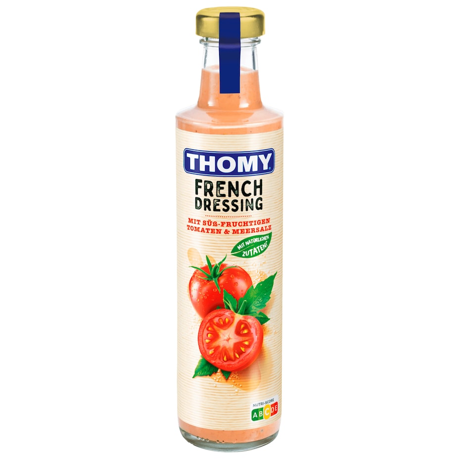 Thomy - French Dressing mit süß fruchtigen Tomaten und Meersalz 350ML