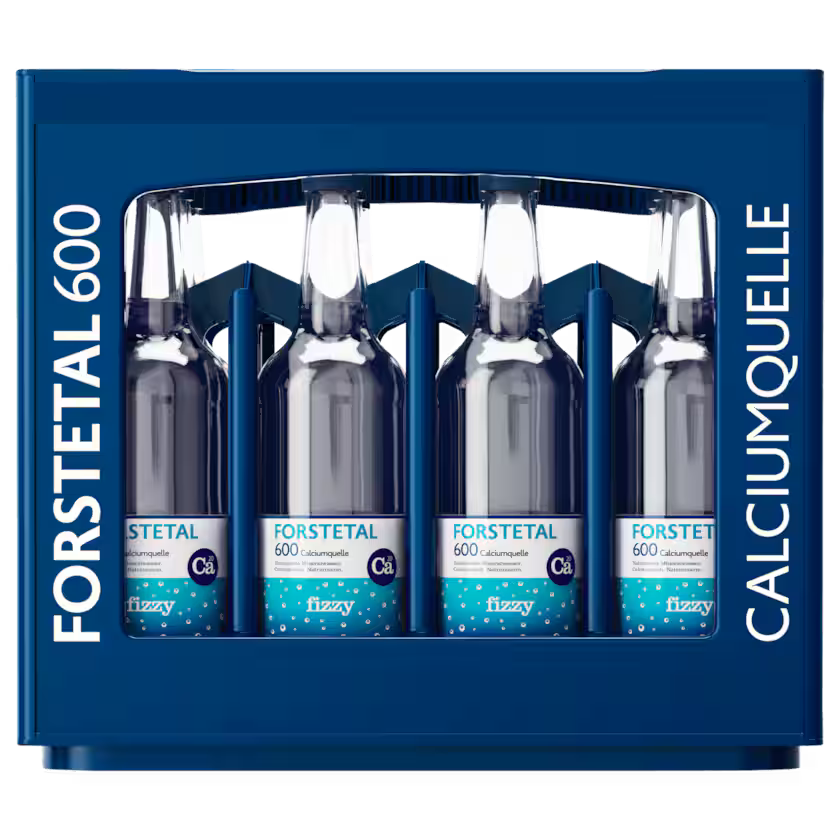Forstetal 600 Calciumquelle Fizzy 12x0,75l (MEHRWEG)