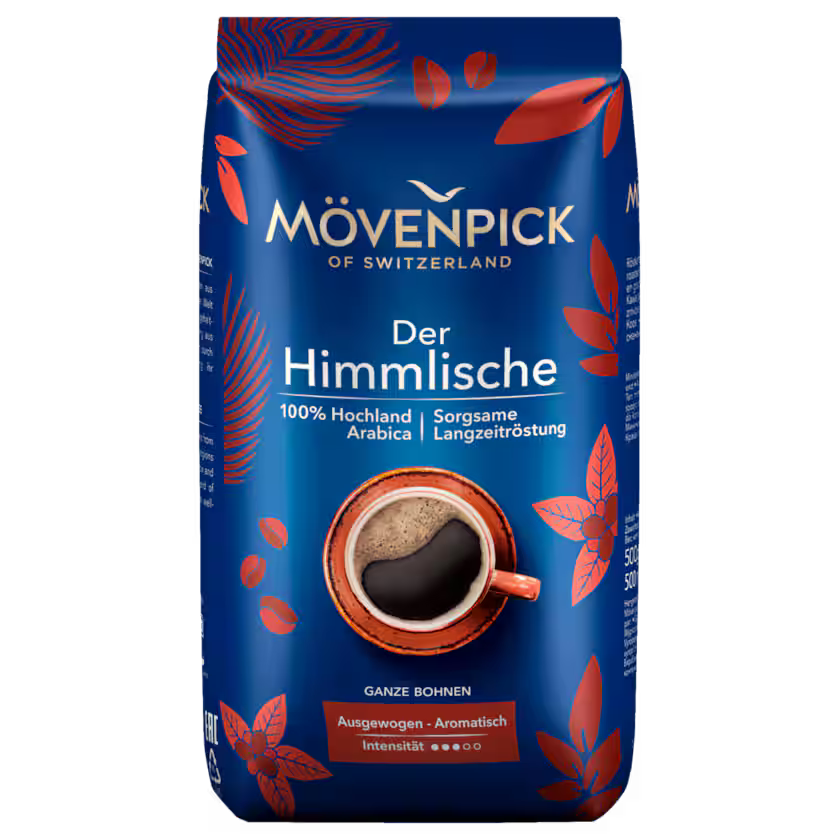 Mövenpick Der Himmlische ganze Bohne 500g