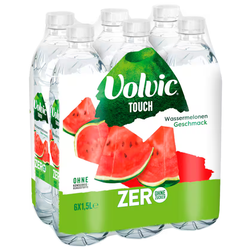 Volvic Touch Zero Wassermelone 6x1,5l (EINWEG)