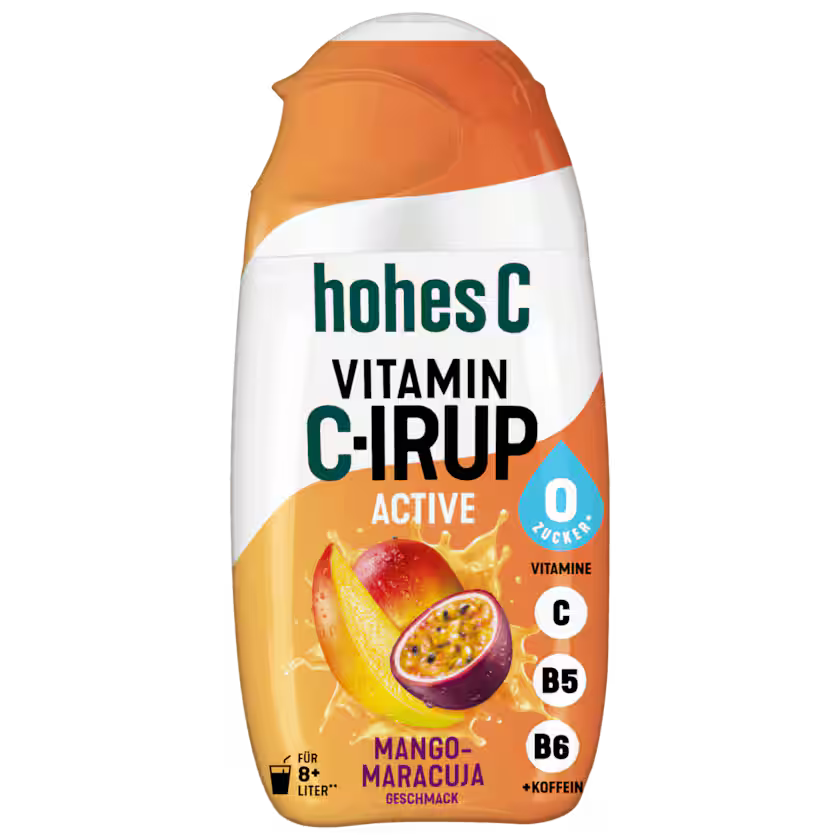 Hohes C Vitamin C-irup Active Mango-Maracuja 65ml