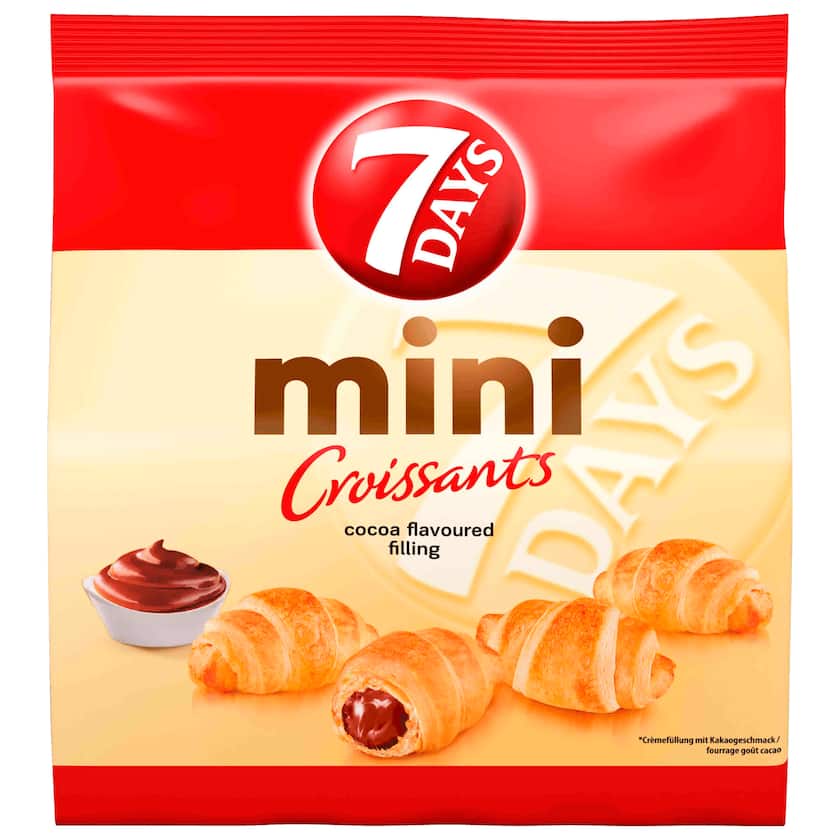7Days - Mini Double Croissants Kakao 185G