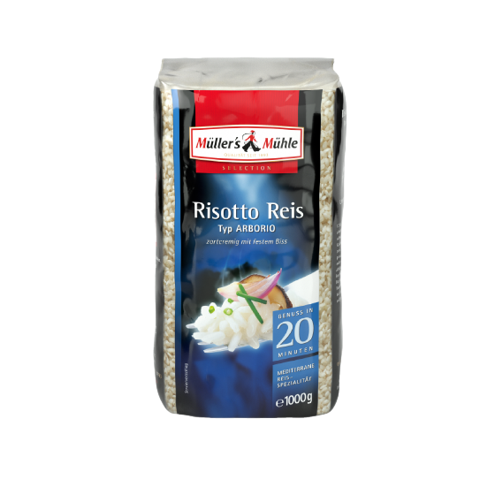 Müllers Mühle Arborio Risotto Reis 1000G