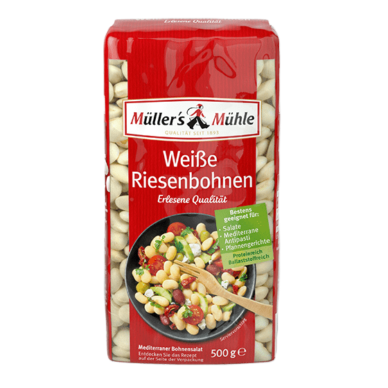 Müllers Mühle Weiße Riesenbohnen 500G