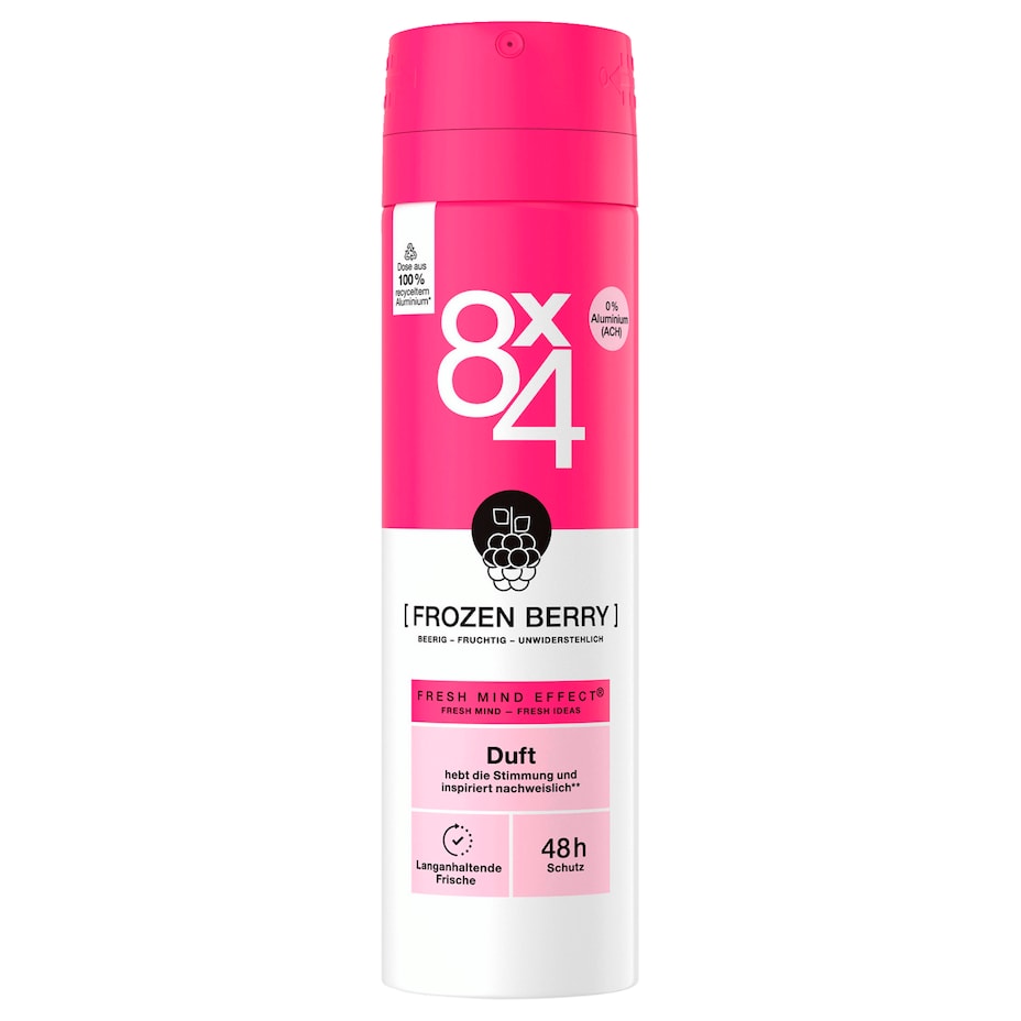 8x4 Deodorant "Frozen Berry" - 150ML