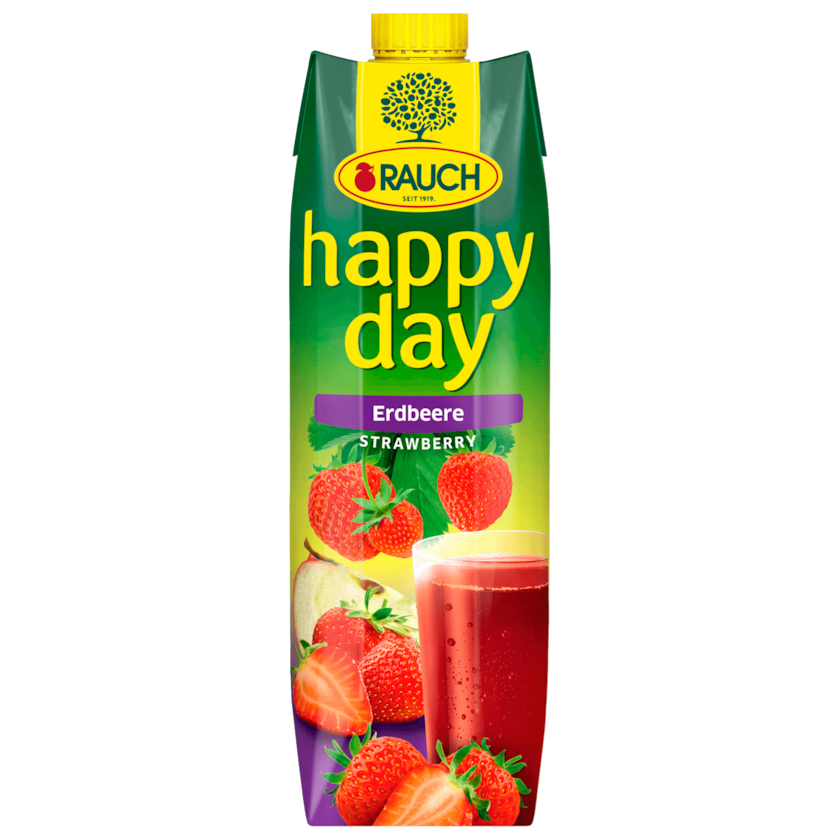 Rauch - Happy Day Erdbeere 1L
