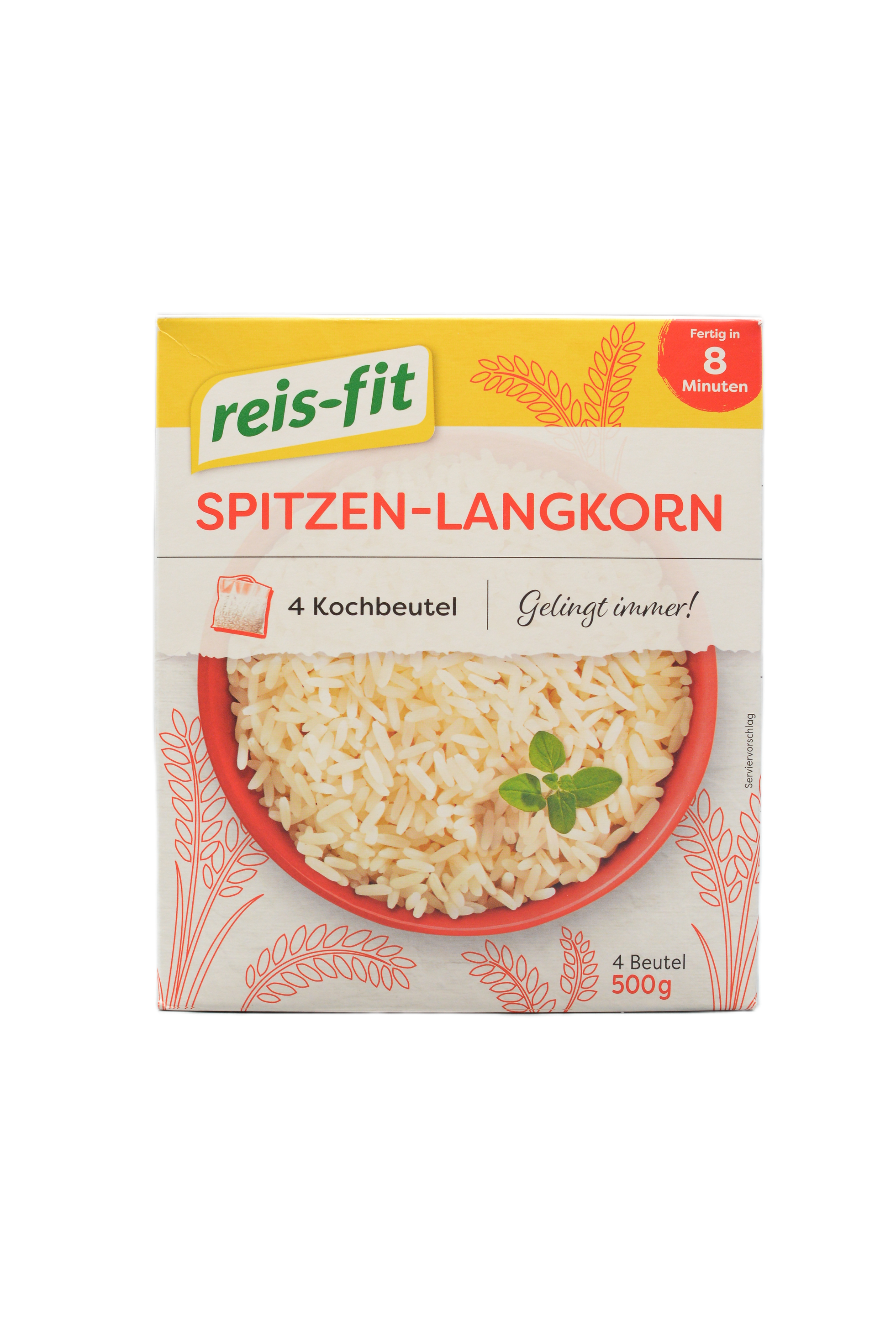 Reis-Fit Spitzen Langkorn Reis im Kochbeutel 500G