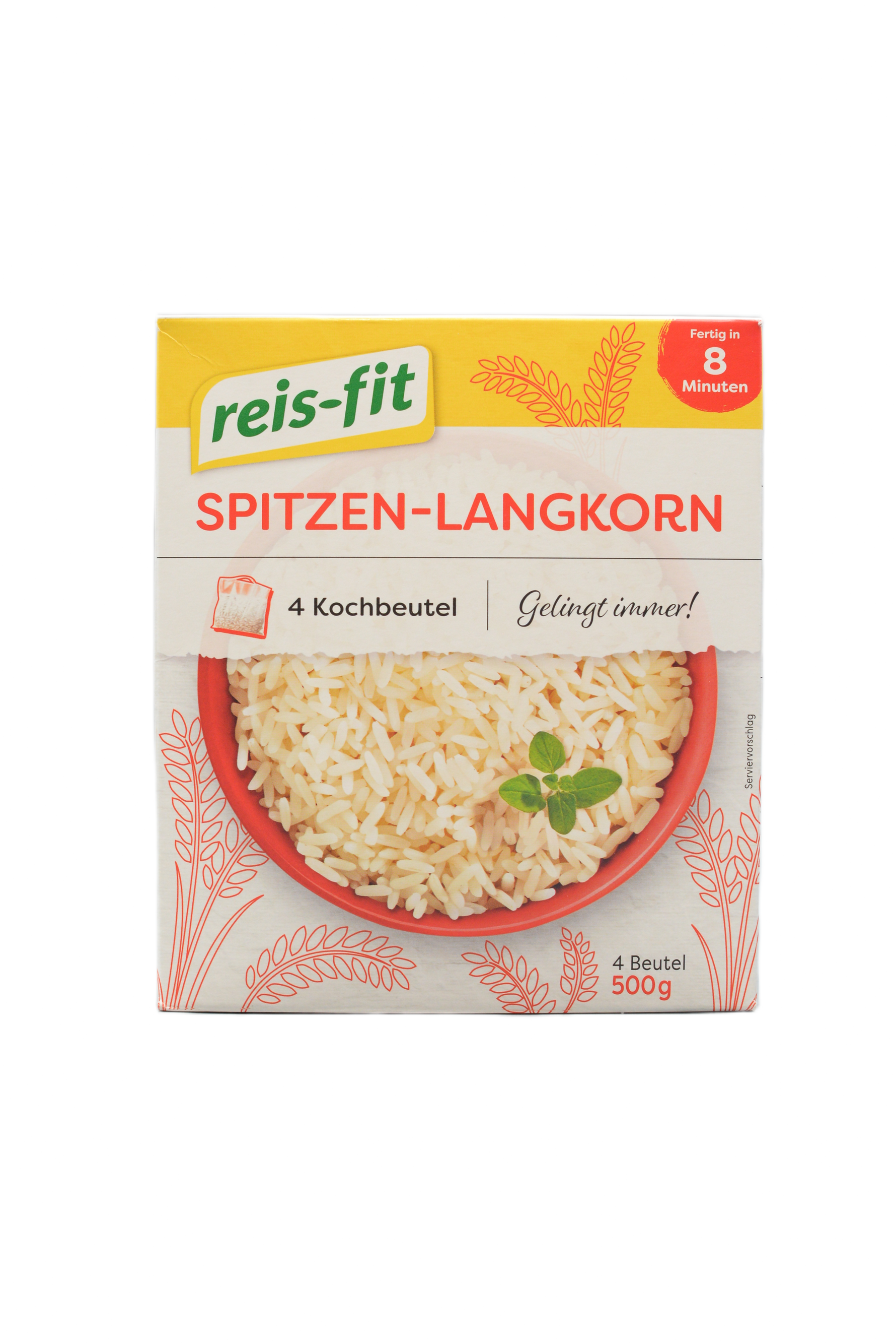 Reis-Fit Spitzen Langkorn Reis im Kochbeutel 500G