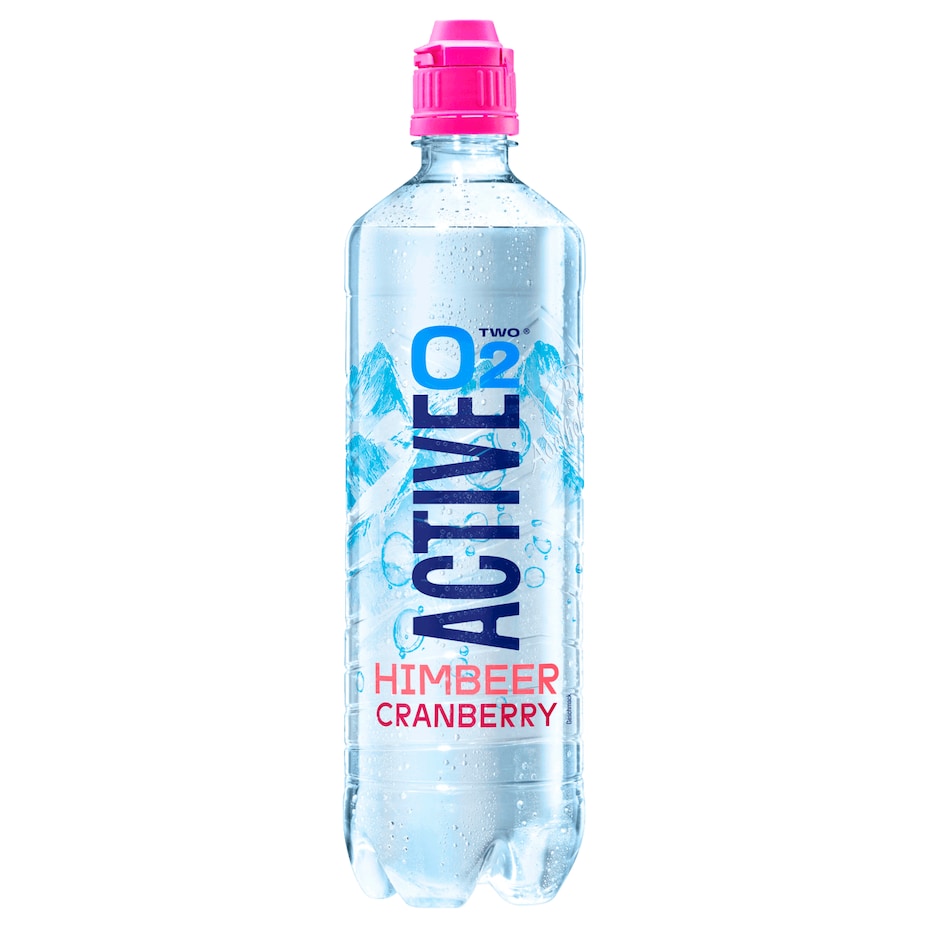 Adelholzener Active O2 - Himbeer Cranberry - 0,75L