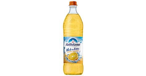 Adelholzener Bleib in Form Sunny Orange 0,75 l (Glasflasche)