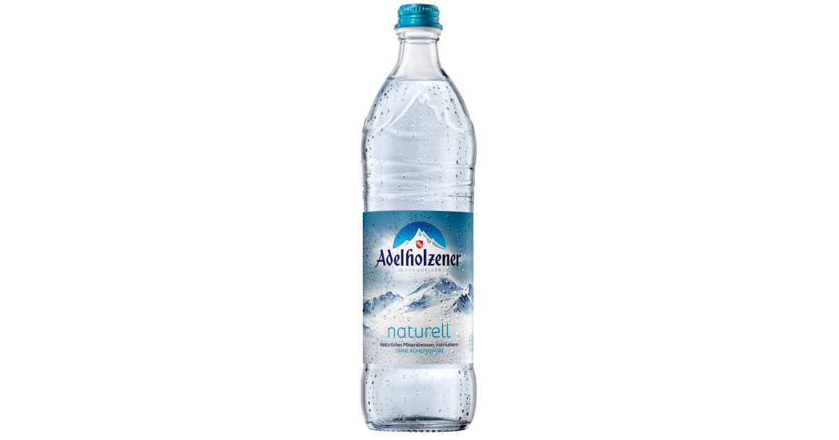 Adelholzener Mineralwasser Naturell 0,75 l (Glasflasche)