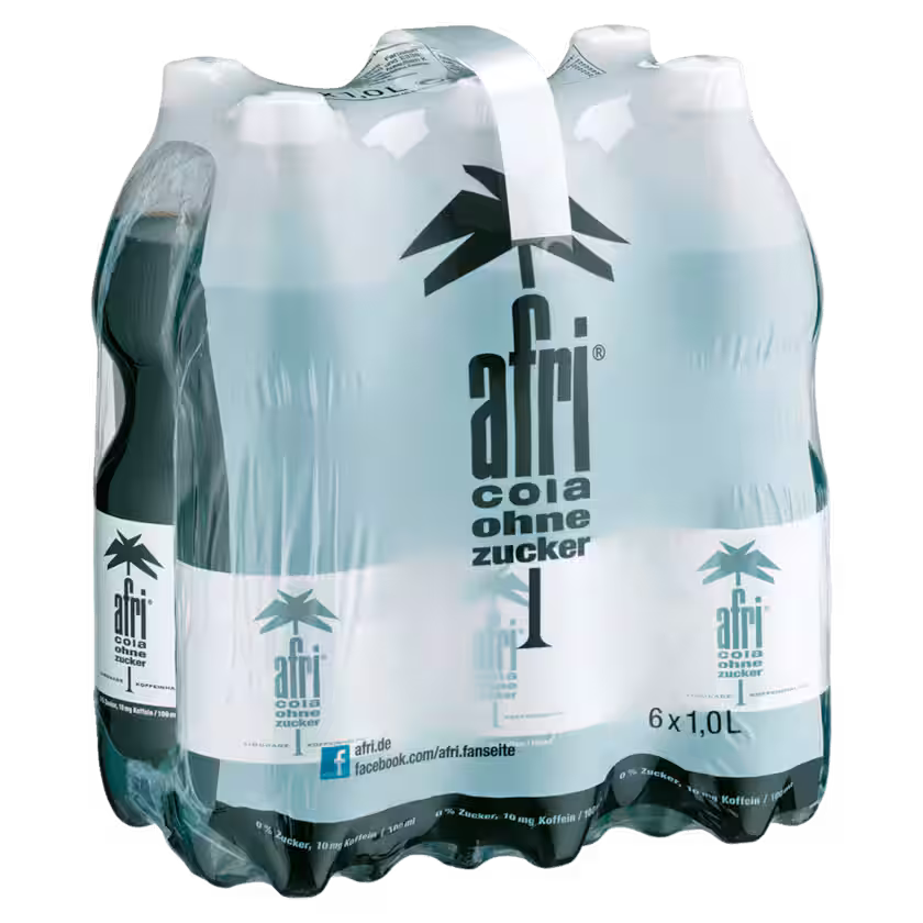 Afri Cola ohne Zucker 6x1l (EINWEG)