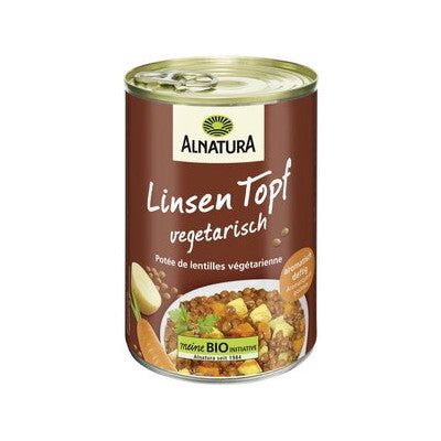 Alnatura - Linsen Topf vegetarisch - 400G
