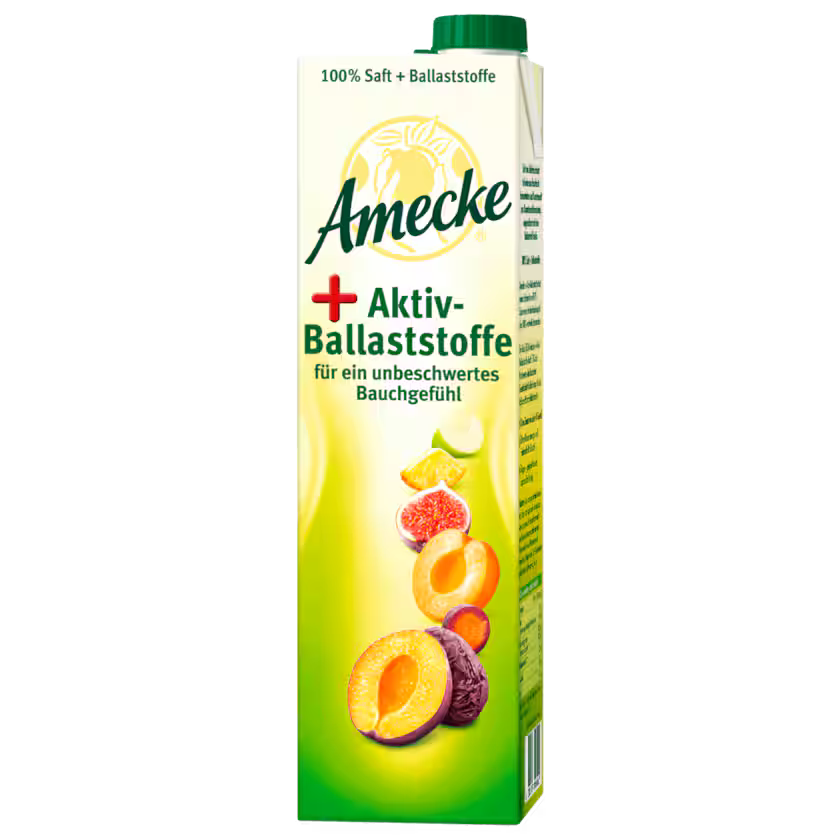 Amecke Mehrfruchtsaft +Aktiv-Ballaststoffe 1l