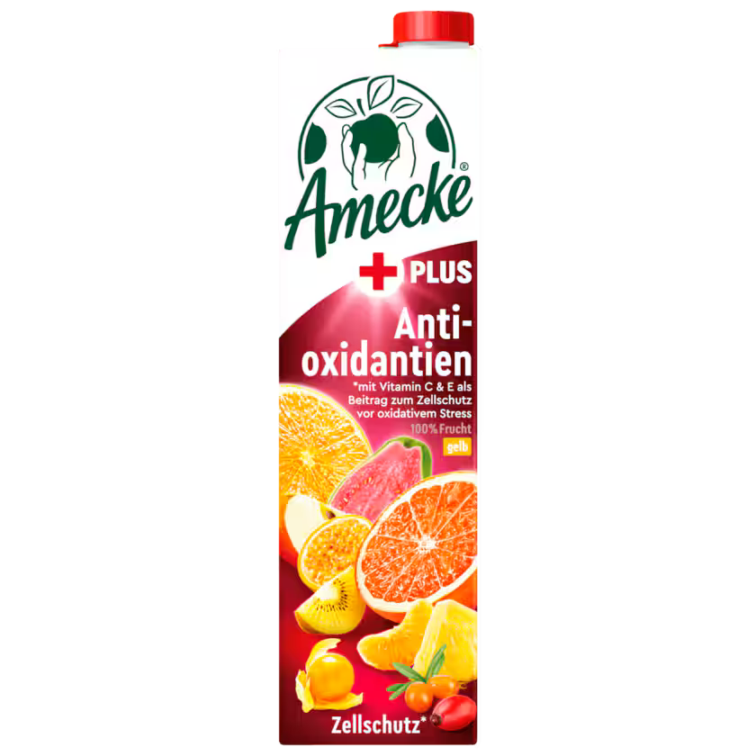 Amecke Mehrfruchtsaft +Antioxidantien gelb 1l