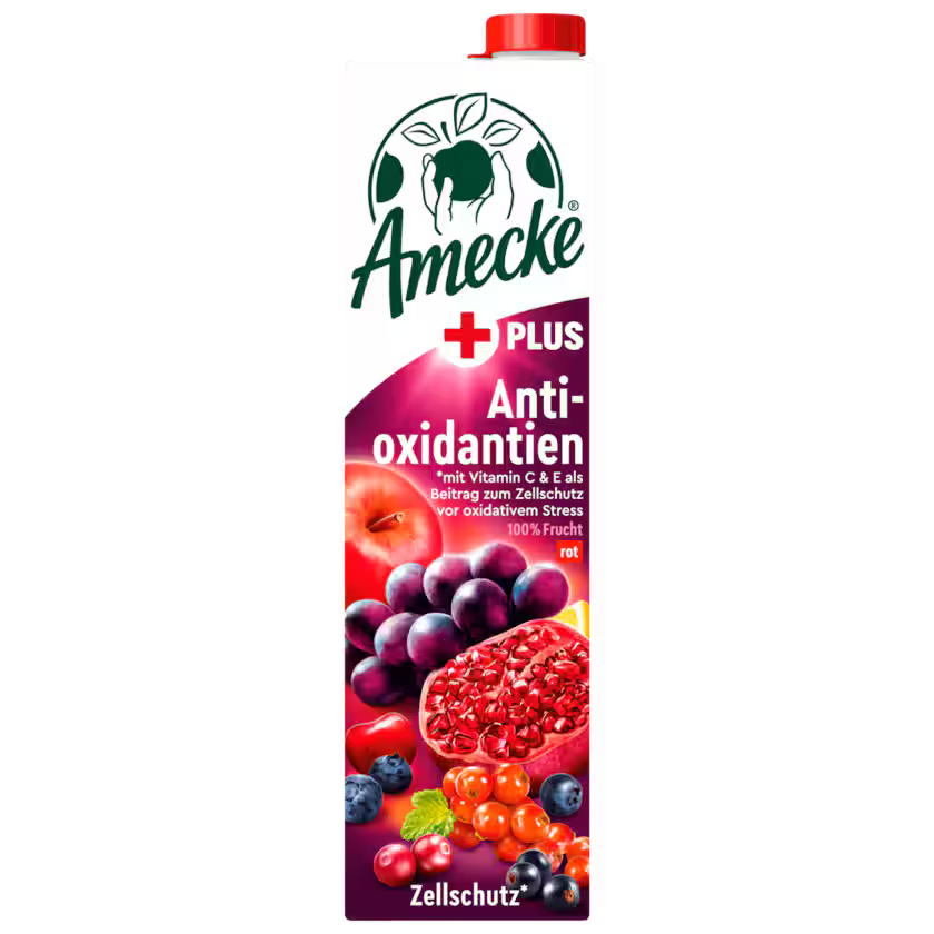 Amecke Mehrfruchtsaft +Antioxidantien rot 1l