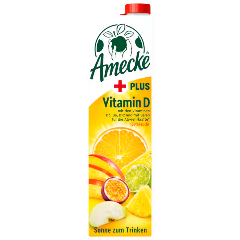 Amecke Mehrfruchtsaft +Vitamin D 1l