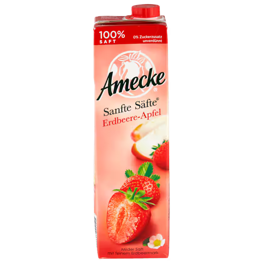 Amecke Sanfte Säfte Erdbeere-Apfel 1l