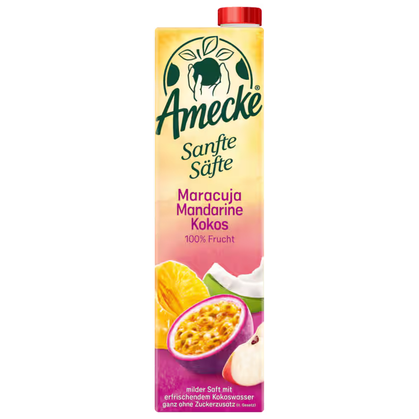 Amecke Sanfte Säfte Maracuja Mandarine Kokos 1l