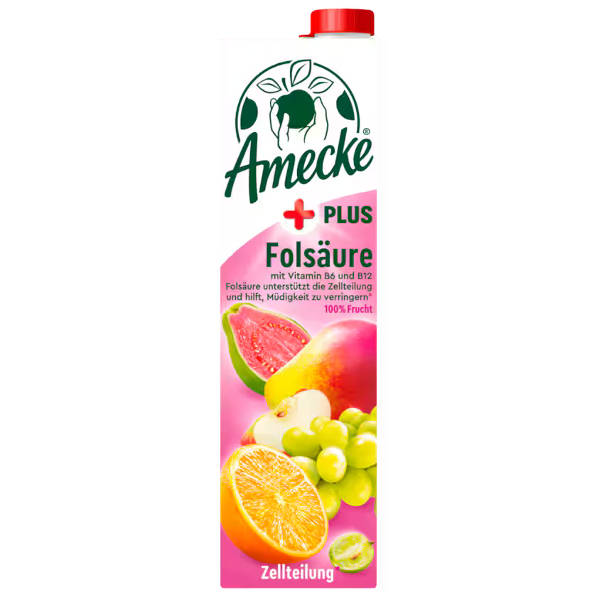 Amecke Vitamin-Mehrfruchtsaft +Folsäure 1l