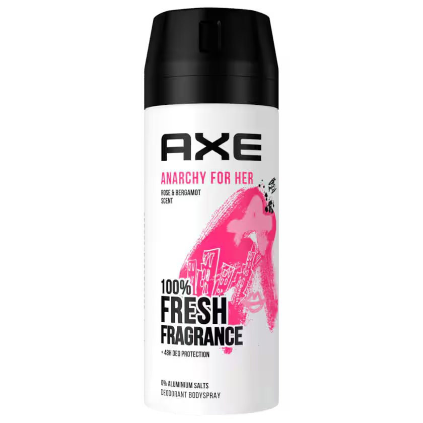 Axe Deospray Anarchy for Her ohne Aluminium - 150ml