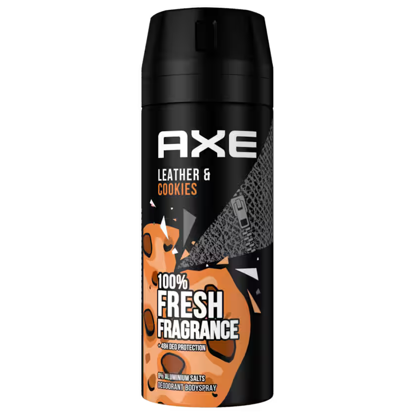 Axe Deospray Leather & Cookies ohne Aluminium - 150ml