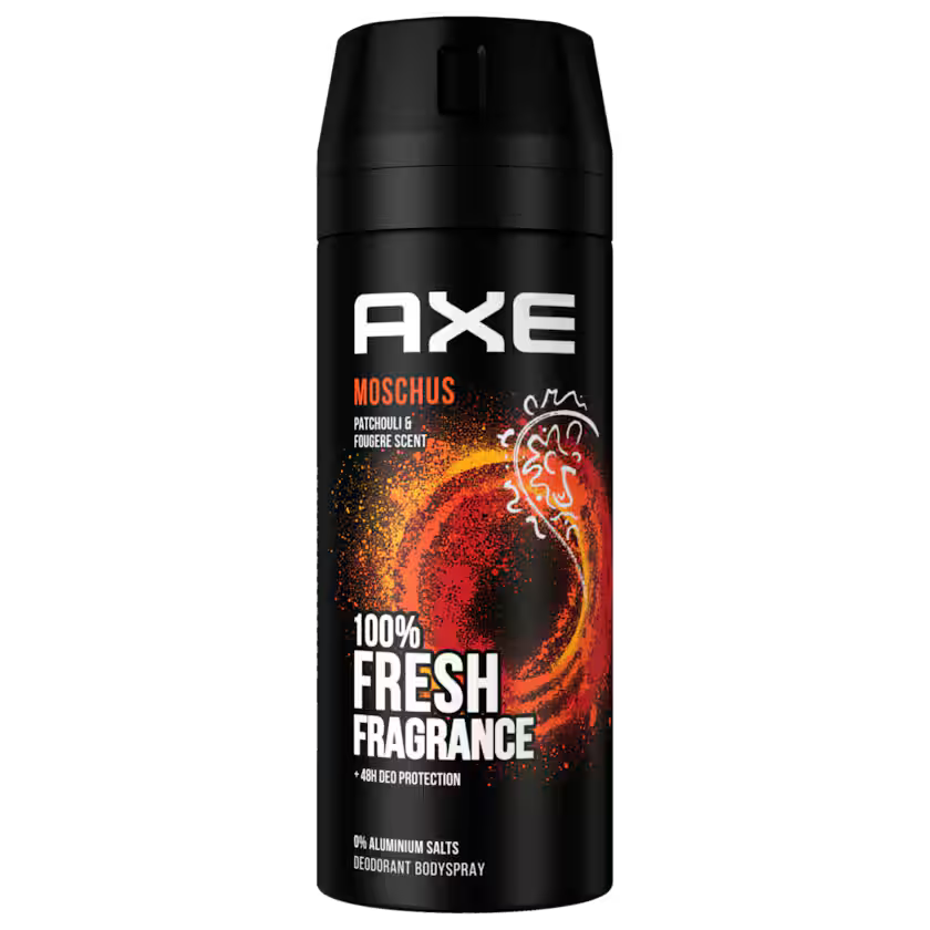 Axe Deospray Moschus ohne Aluminium - 150ml