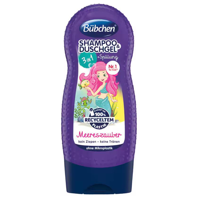 Bübchen 3 in 1 Shampoo & Duschgel + Spülung Meereszauber 230ml