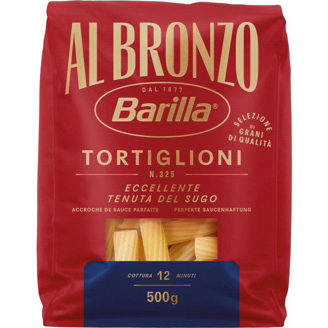 Barilla Al Bronzo Tortiglioni  Nr 325 500G