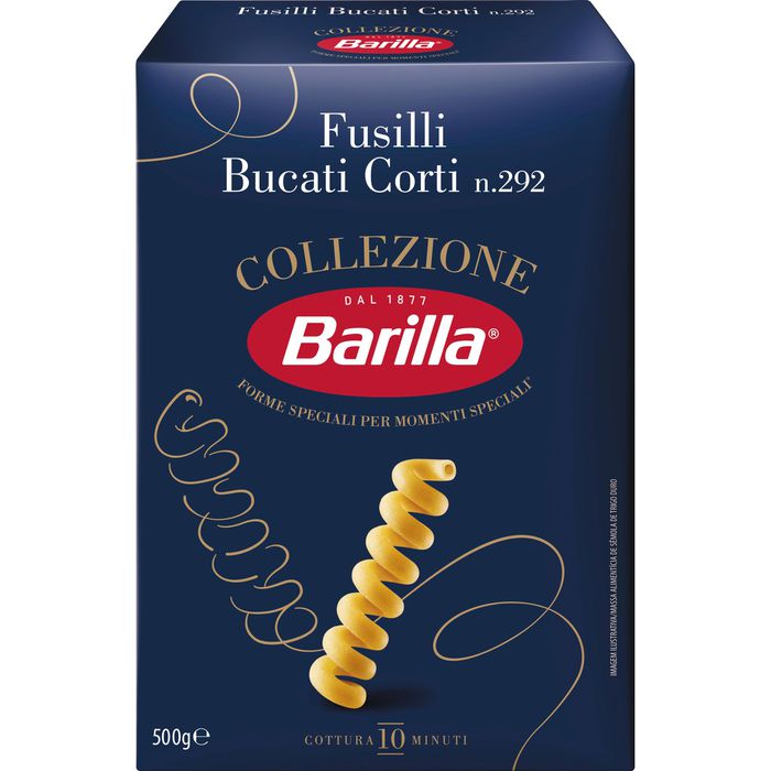 Barilla Nudeln Collezione Fusilli Bucati Corti No.292 500G