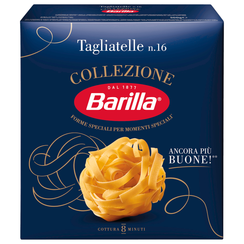Barilla Nudeln Collezione Tagliatelle No.16 500G