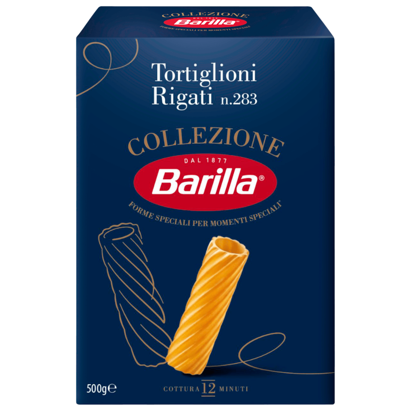 Barilla Nudeln Collezione Tortiglioni Rigati No.283 500G