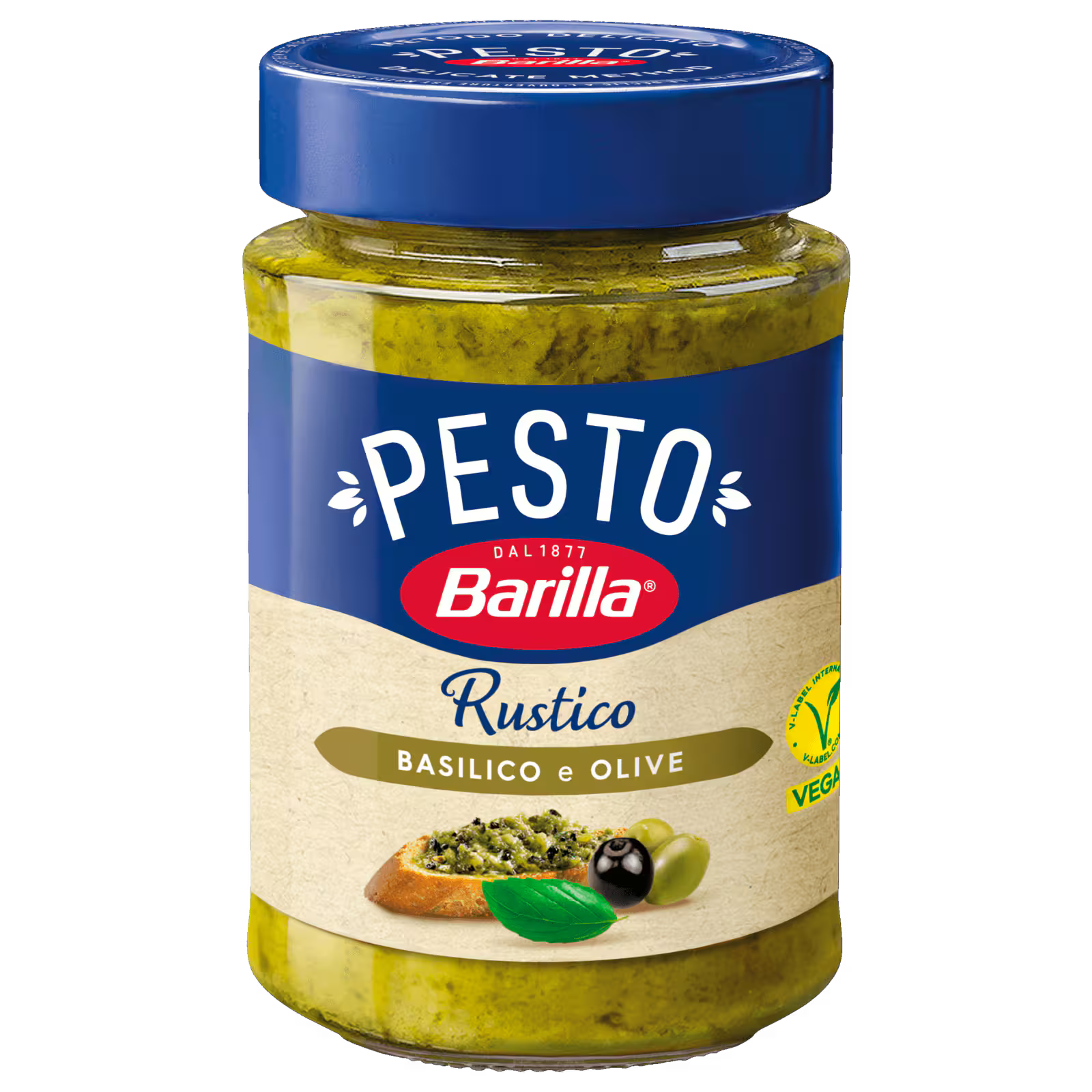 Barilla Pesto Rustico Basilico & Olive 200g
