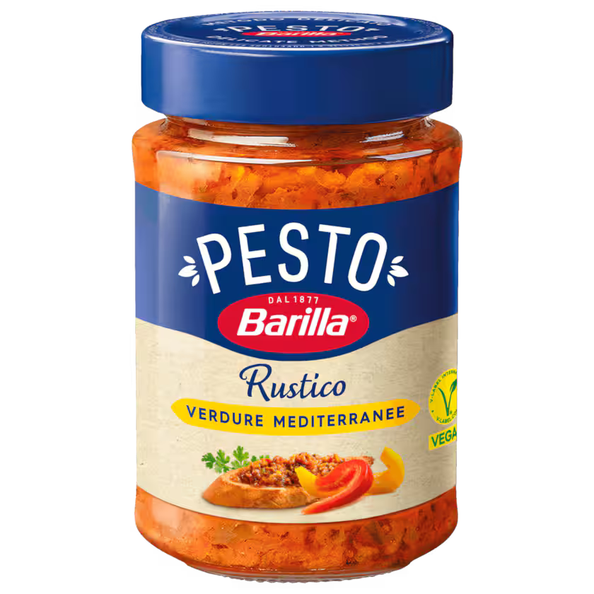 Barilla Pesto Rustico Mediterraneo 200g