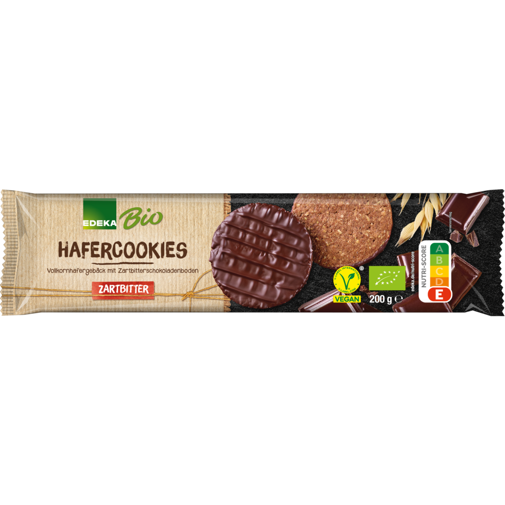 Bio EDEKA Hafercookie Zartbitter - 200g