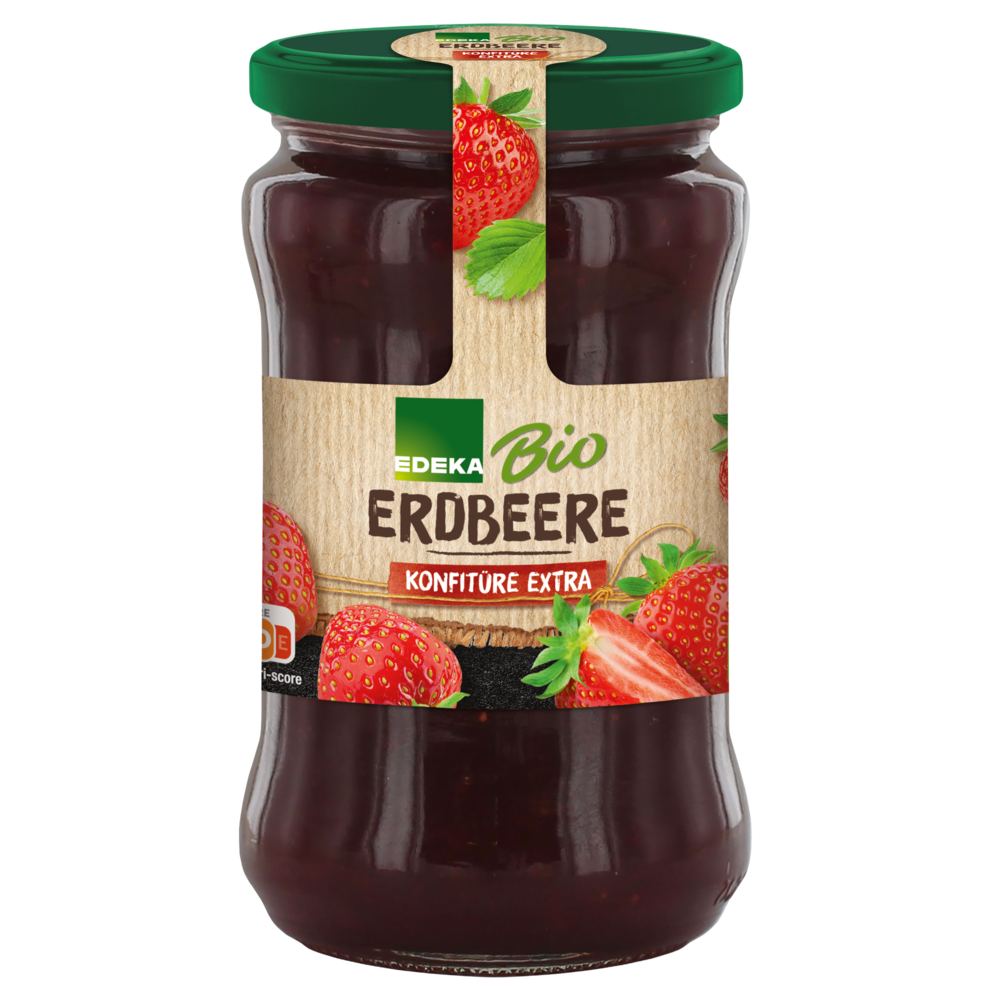Bio EDEKA Konfitüre extra Erdbeere 330g