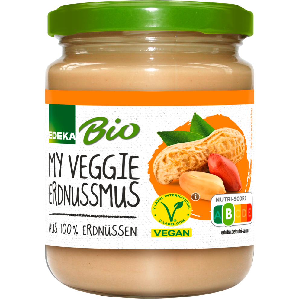 EDEKA Bio My Veggie Veganes Erdnussmus 250g
