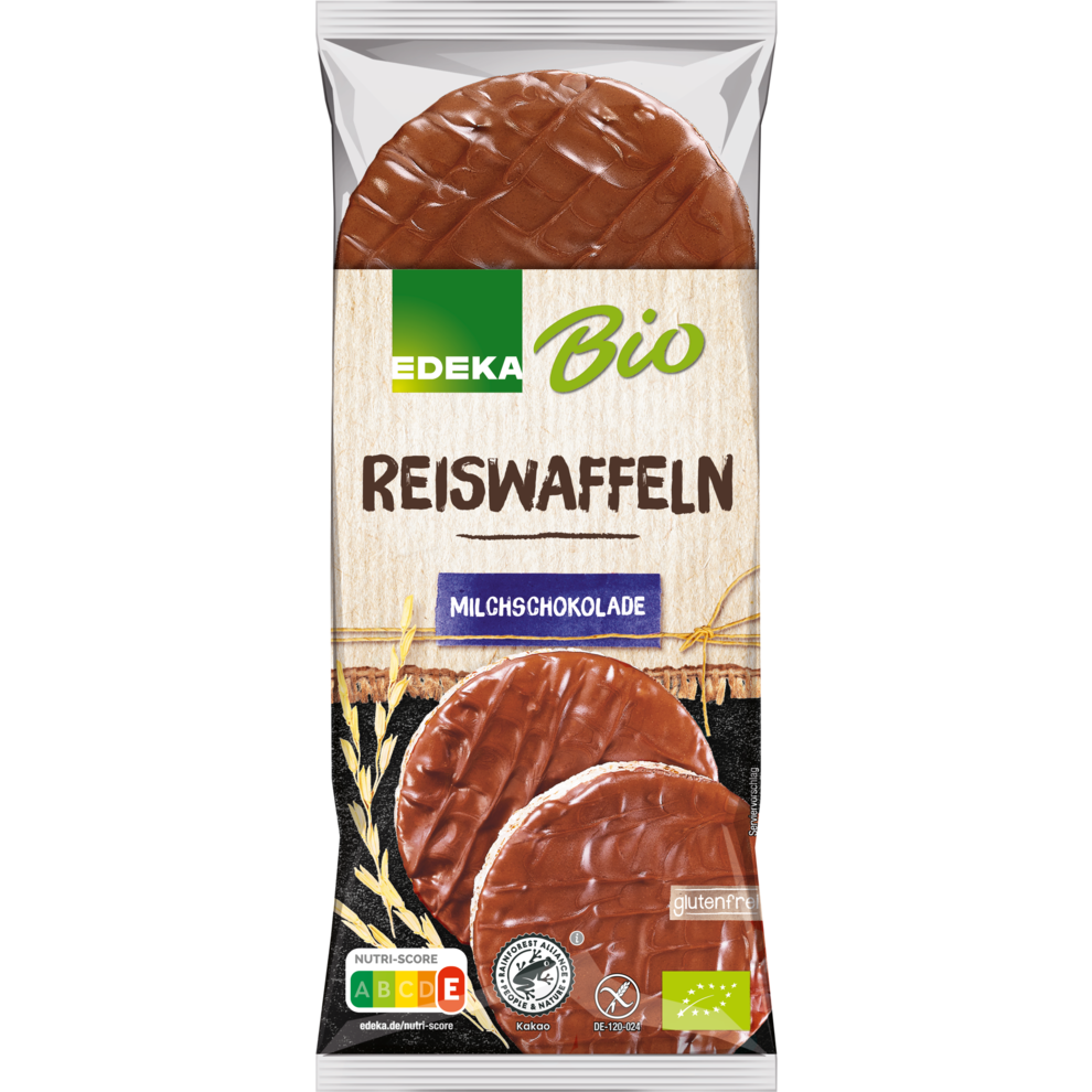 Bio EDEKA Reiswaffeln Schokolade 100g