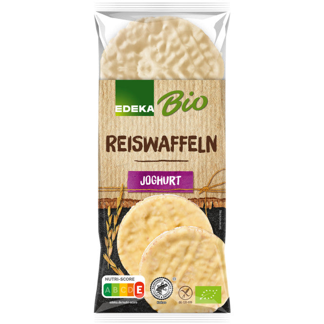 Bio Edeka Reiswaffeln mit Joghurt 100g