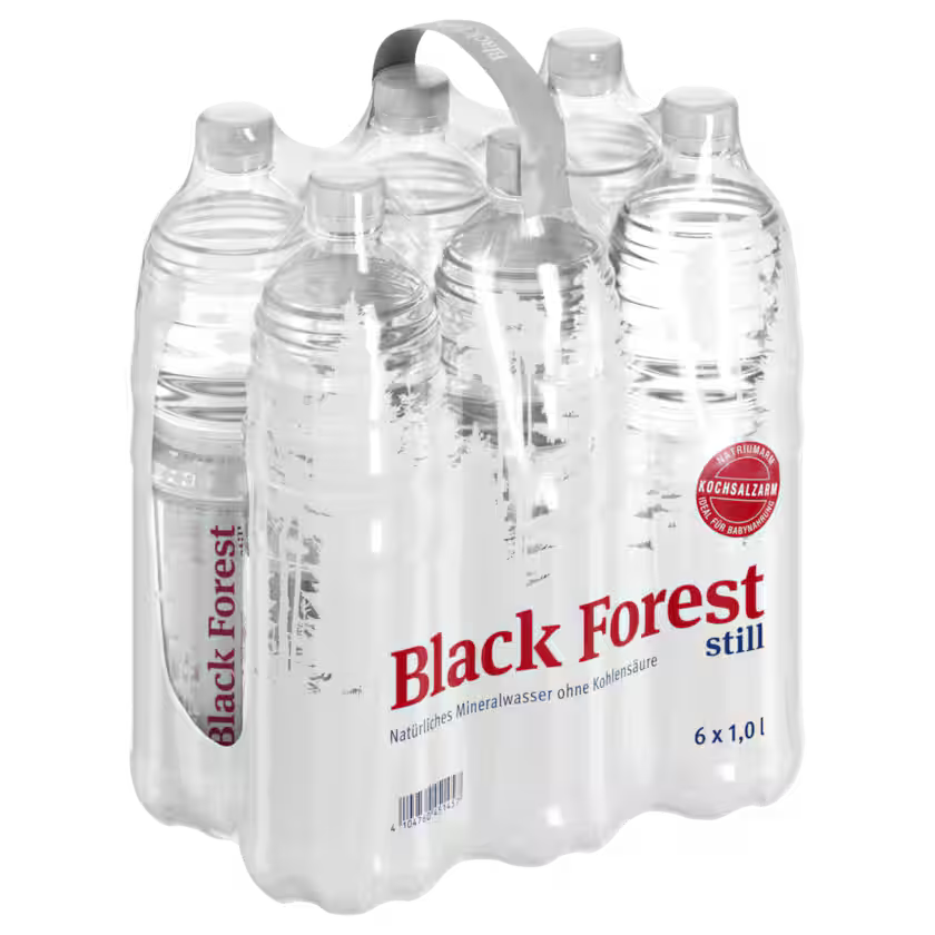 Black Forest Still Mineralwasser 6x1l (EINWEG)