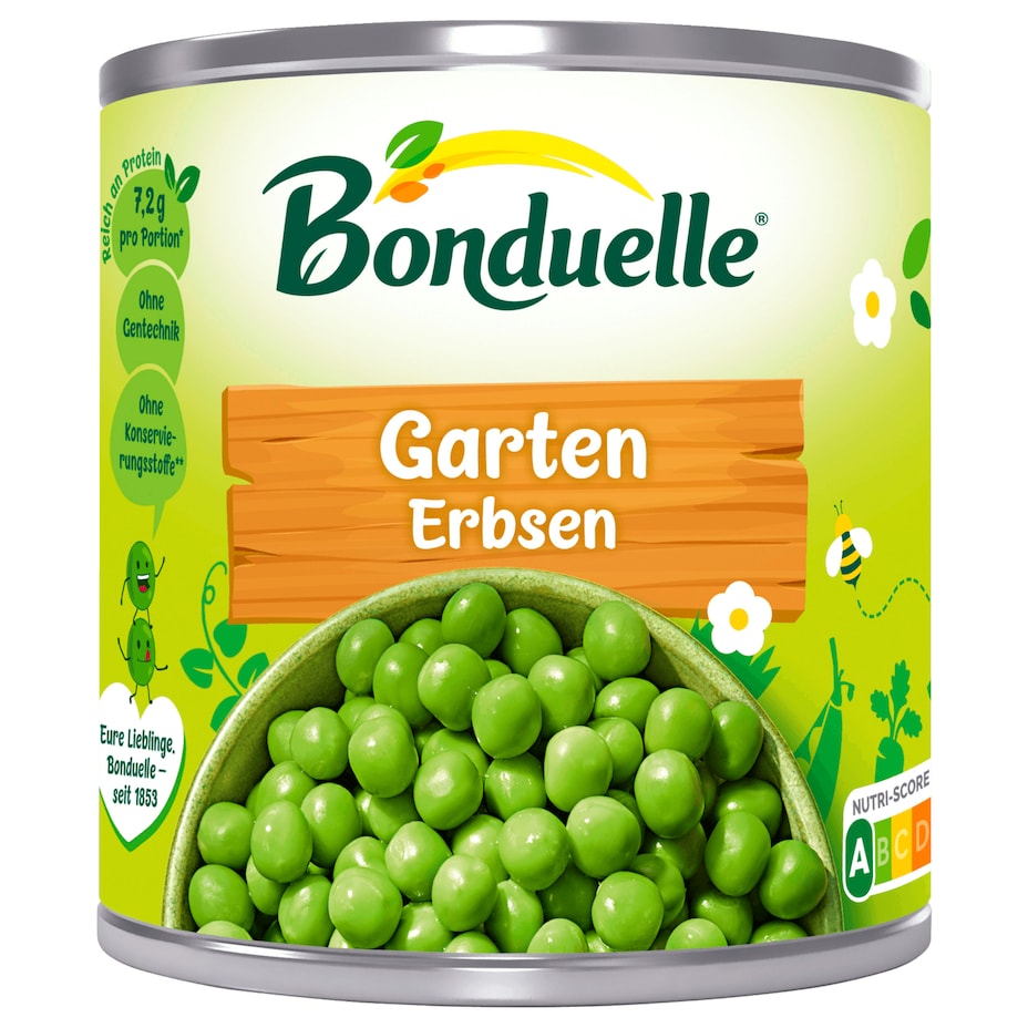 Bonduelle - Garten-Erbsen - 400G