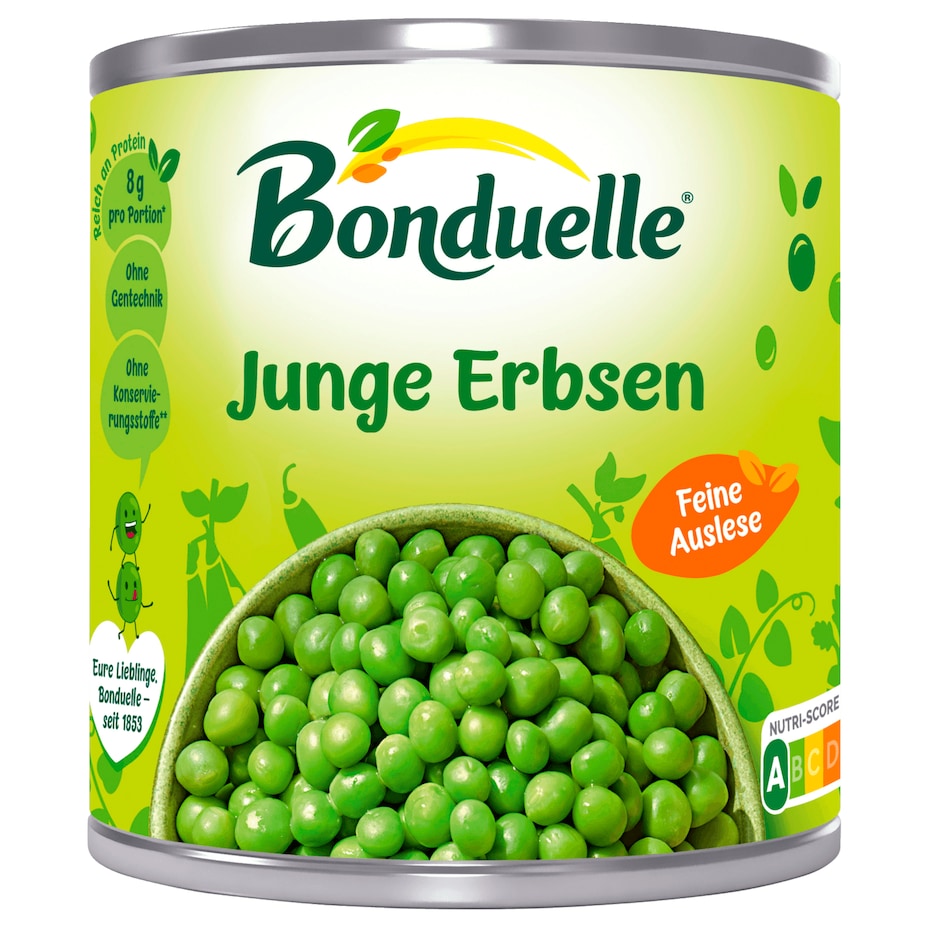 Bonduelle - Junge Erbsen - 400G