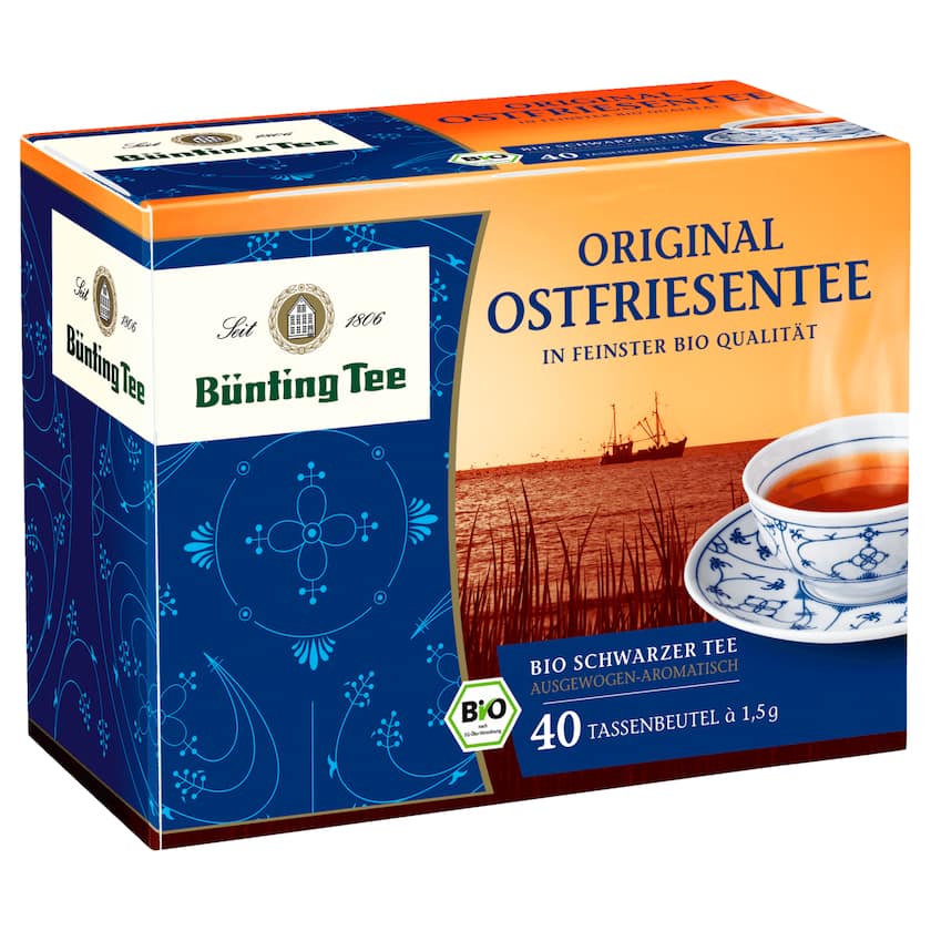 Bünting Tee - Original Ostfriesentee - 40 Beutel